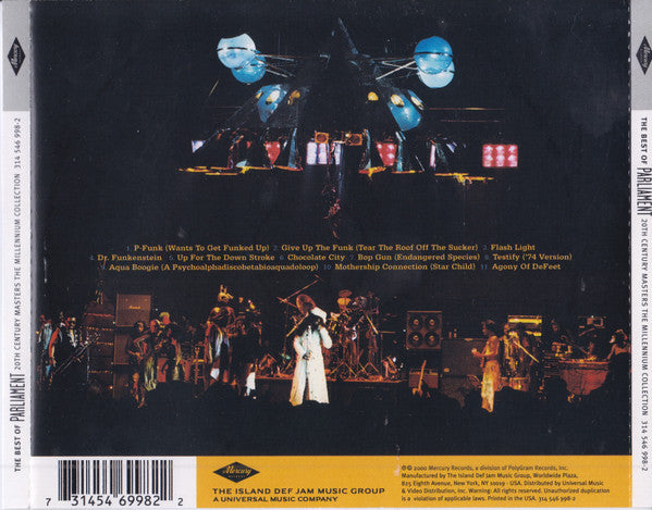 Parliament : The Best Of Parliament (CD, Comp)