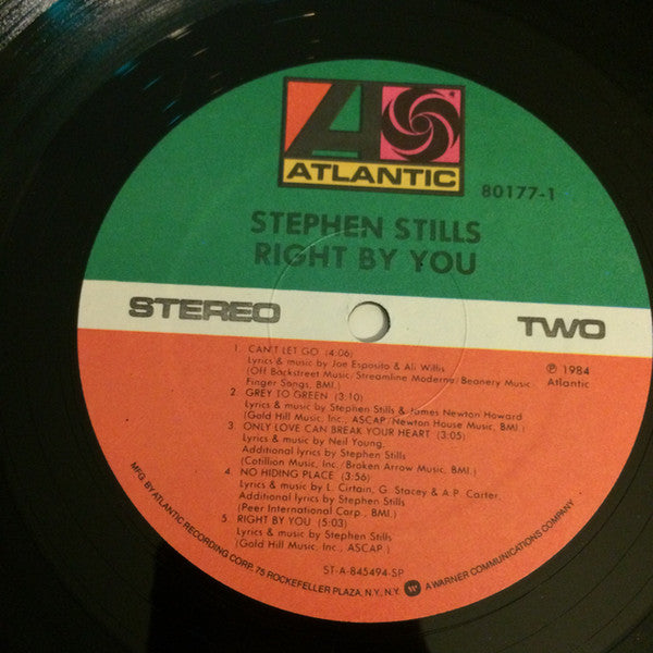 Stephen Stills : Right By You (LP, Album, SP )