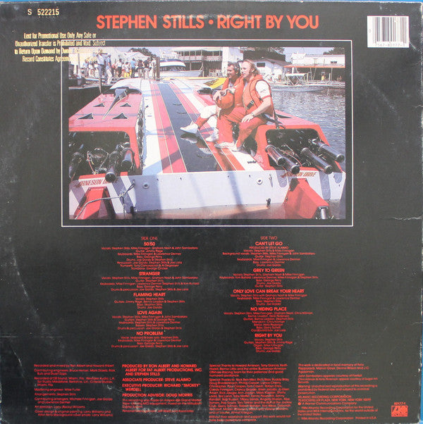Stephen Stills : Right By You (LP, Album, SP )
