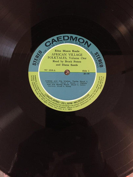 Brock Peters, Diana Sands : African Village Folktales Volume One (LP)