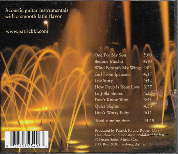 Patrick Ki : Quiet Nights (CD, Album)