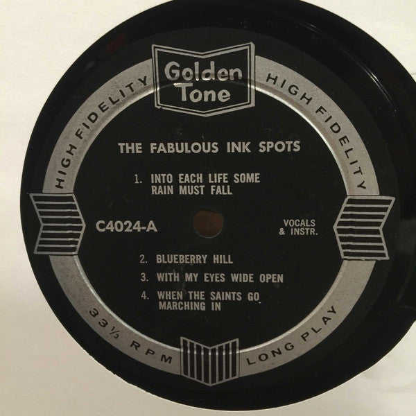 The Ink Spots : The Fabulous Ink Spots (LP, Album, Mono)