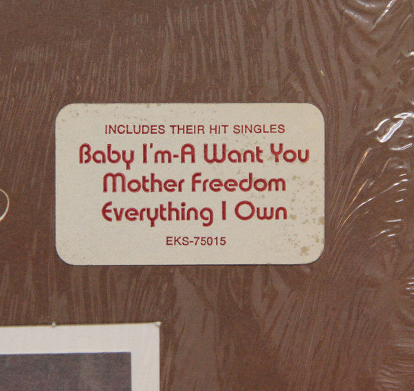Bread : Baby I'm-A Want You (LP, Album, Pit)