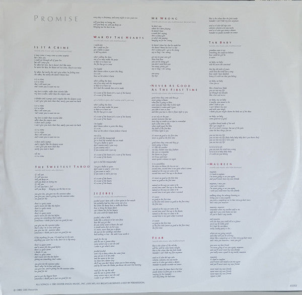 Sade : Promise (LP, Album, RP)