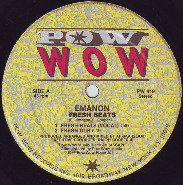 Emanon (2) : Fresh Beats (12")