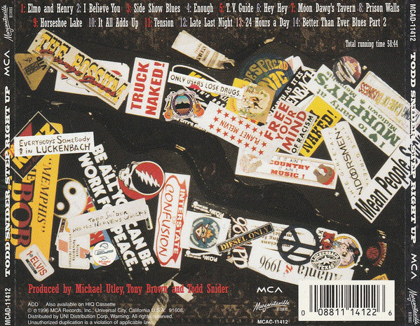 Todd Snider : Step Right Up (CD, Album)