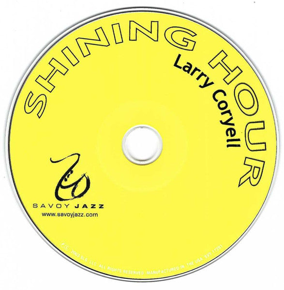 Larry Coryell : Shining Hour (CD, Album, RE)