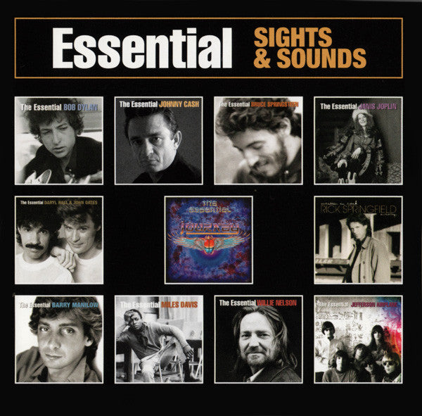 Various : Essential Sights & Sounds (CD, Comp, Promo + DVD-V, Comp, Promo, NTSC)