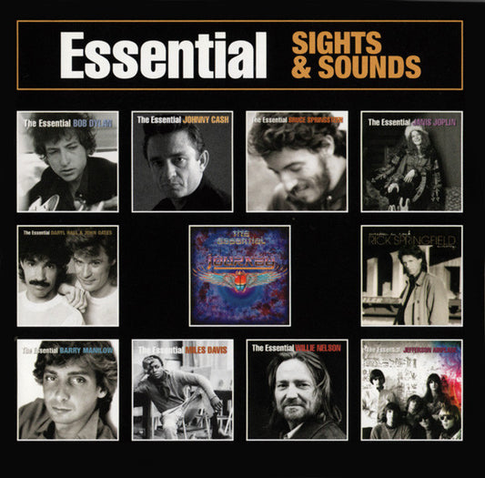 Various : Essential Sights & Sounds (CD, Comp, Promo + DVD-V, Comp, Promo, NTSC)