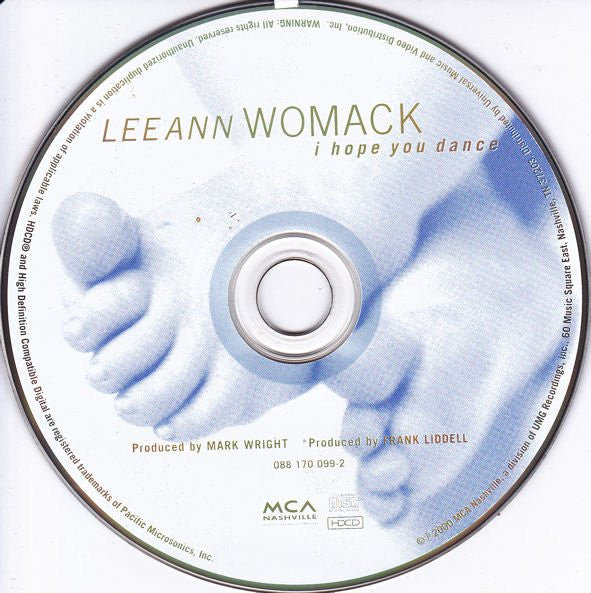 Lee Ann Womack : I Hope You Dance (HDCD, Album, Enh)