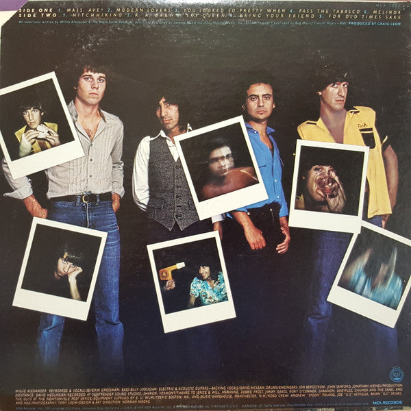 Willie Alexander & The Boom Boom Band : Meanwhile...Back In The States (LP, Album)