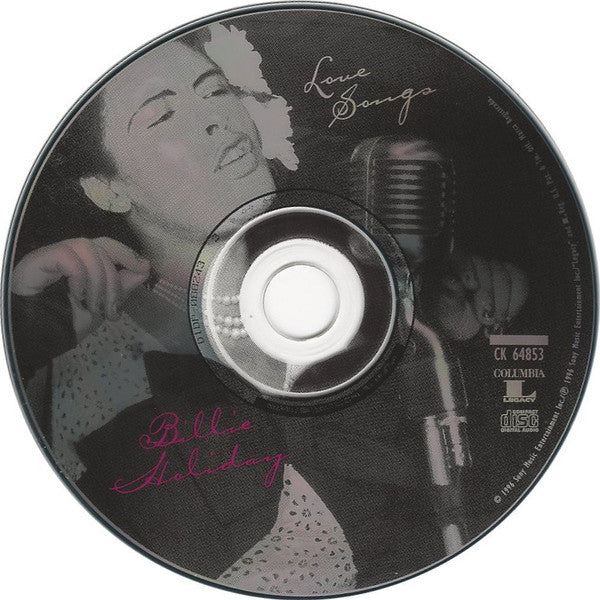 Billie Holiday : Love Songs (CD, Comp, Club, RM)