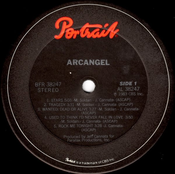 Arc Angel (2) : Arc Angel (LP, Album, Pit)