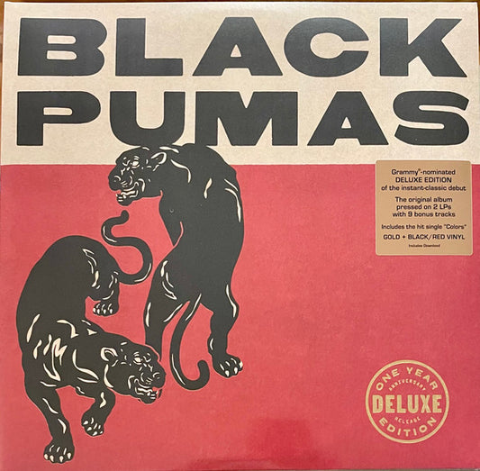 Black Pumas : Black Pumas (LP, Album, Dlx, Gol + LP, Album, Dlx, Bla + Album,)