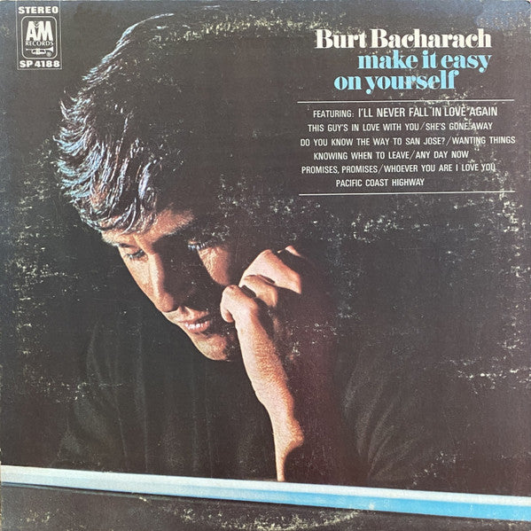 Burt Bacharach : Make It Easy On Yourself (LP, Album, Ter)