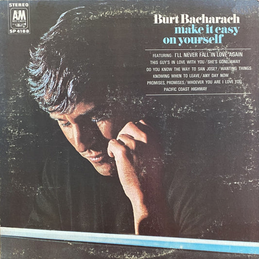 Burt Bacharach : Make It Easy On Yourself (LP, Album, Ter)