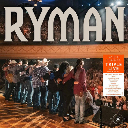 Garth Brooks : Triple Live (3xLP, Album, "Ry)