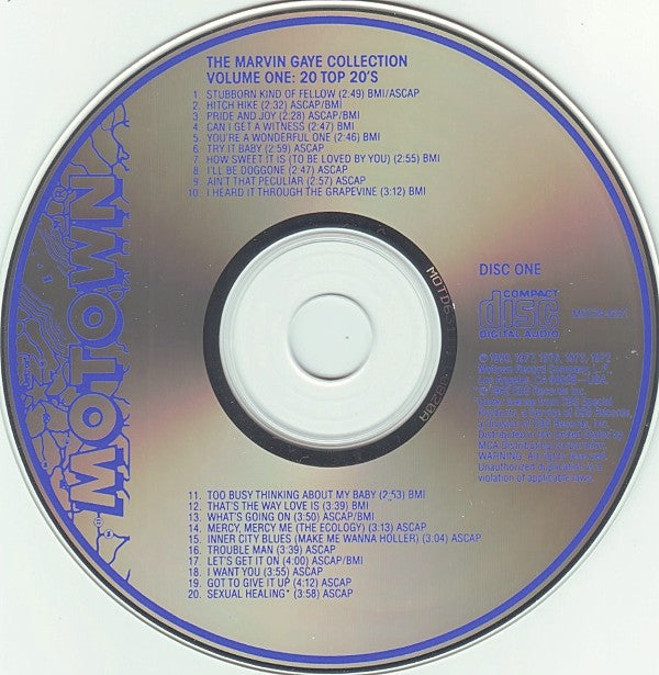 Marvin Gaye : The Marvin Gaye Collection (Box + 4xCD, Comp)