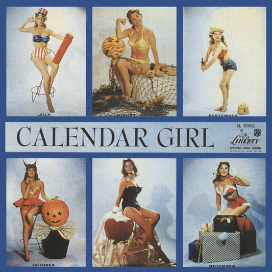 Julie London : Calendar Girl (LP, Album, Mono, RE, Gat)