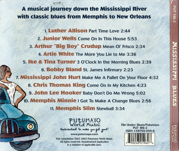 Various : Mississippi Blues (CD, Comp)