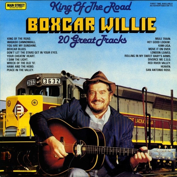 Boxcar Willie : King Of The Road 20 Great Tracks (LP, Comp)