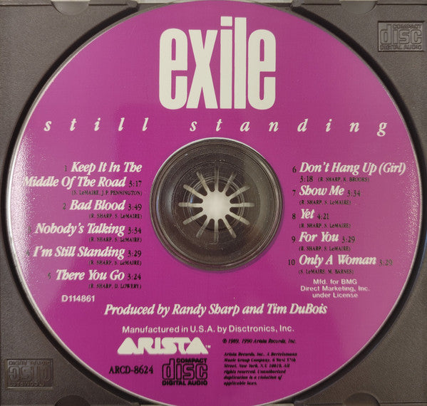Exile (7) : Still Standing (CD, Album, Club)