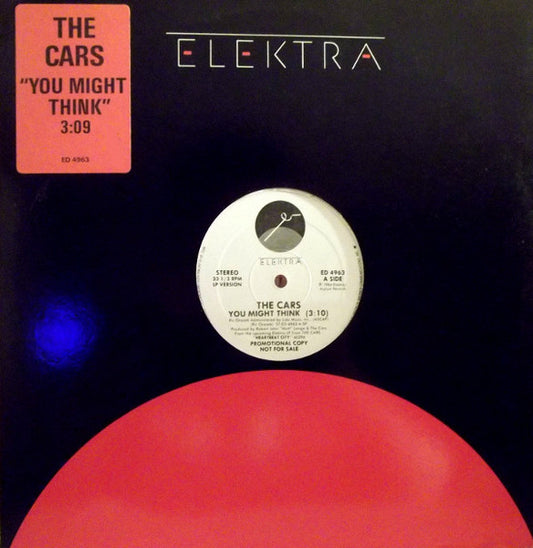 The Cars : You Might Think (12", Promo)