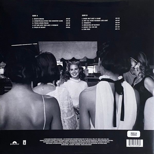 Lana Del Rey : Chemtrails Over The Country Club (LP, Album, Ltd, Red)