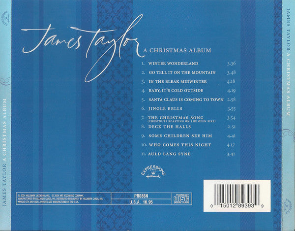 James Taylor (2) : A Christmas Album (CD, Album)
