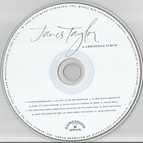 James Taylor (2) : A Christmas Album (CD, Album)