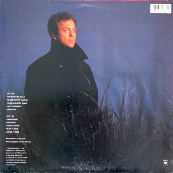 Billy Joel : Storm Front (LP, Album, Car)