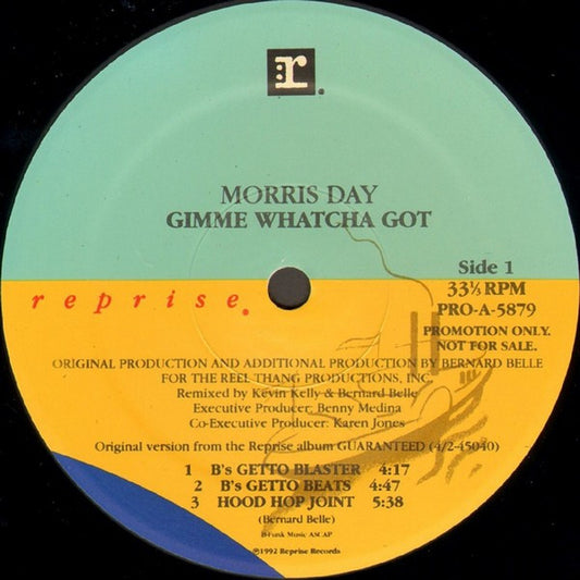 Morris Day : Gimme Whatcha Got (12", Promo)