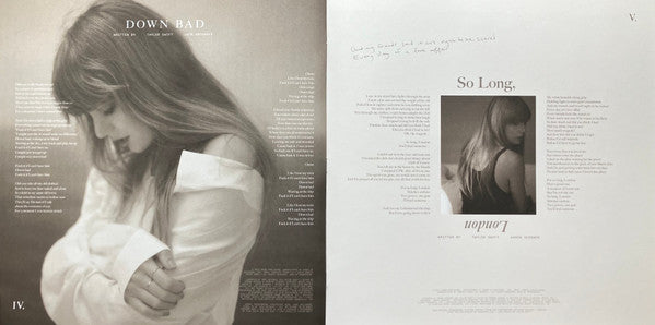 Taylor Swift : The Tortured Poets Department (2xLP, Album, Cle)