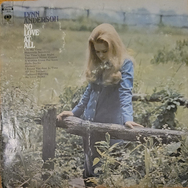 Lynn Anderson : No Love At All (LP, Album, Pit)