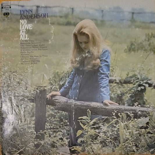 Lynn Anderson : No Love At All (LP, Album, Pit)