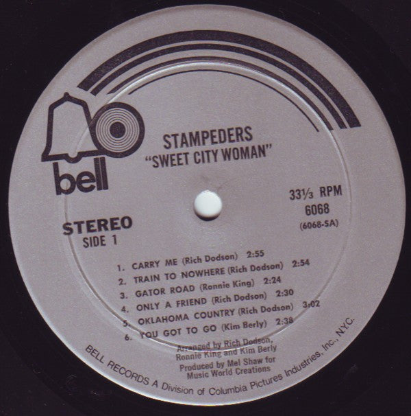 The Stampeders : Sweet City Woman (LP, Album)