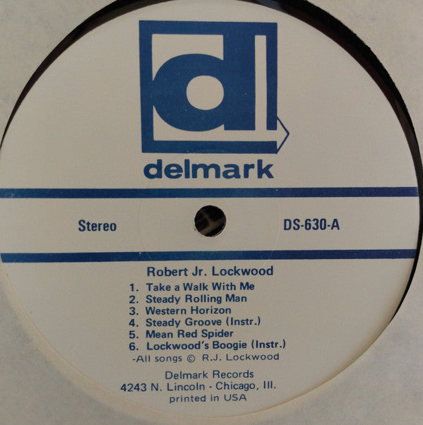 Robert Jr. Lockwood* : Steady Rollin' Man (LP, Album, Jac)