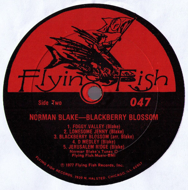 Norman Blake (2) : Blackberry Blossom (LP, Album, Red)