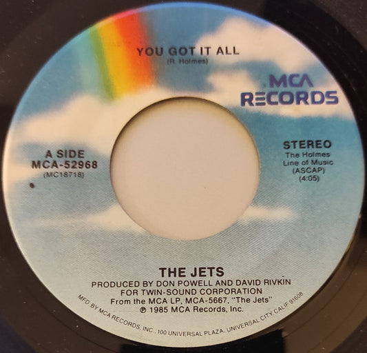 The Jets : You Got It All (7")