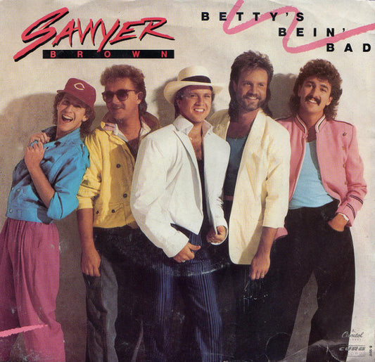 Sawyer Brown : Betty's Bein' Bad (7", Single, Jac)