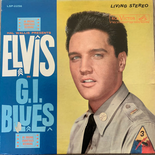 Elvis Presley : G.I. Blues (LP, Album, RE)