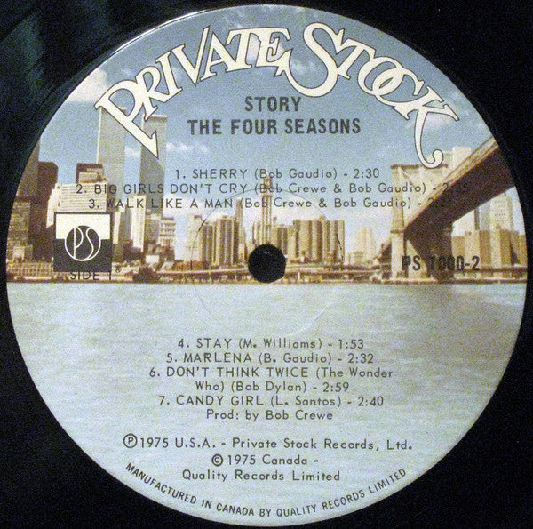 The Four Seasons : The Four Seasons Story (2xLP, Comp, Gat)