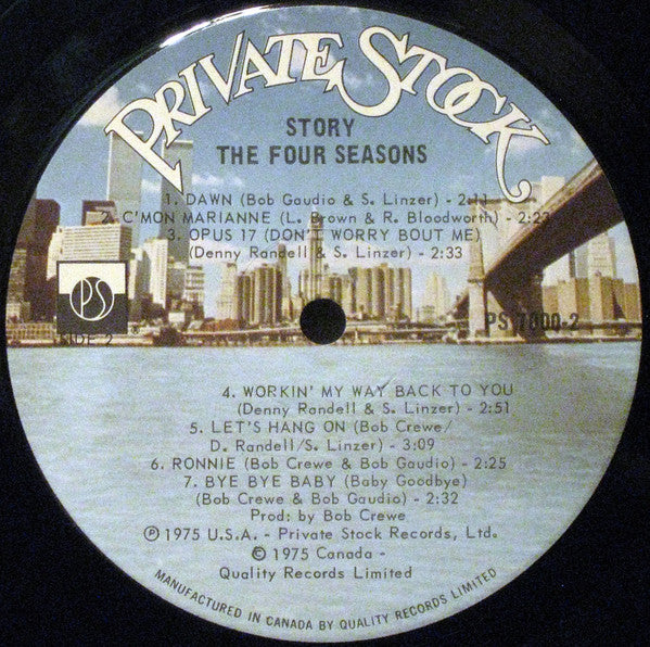 The Four Seasons : The Four Seasons Story (2xLP, Comp, Gat)