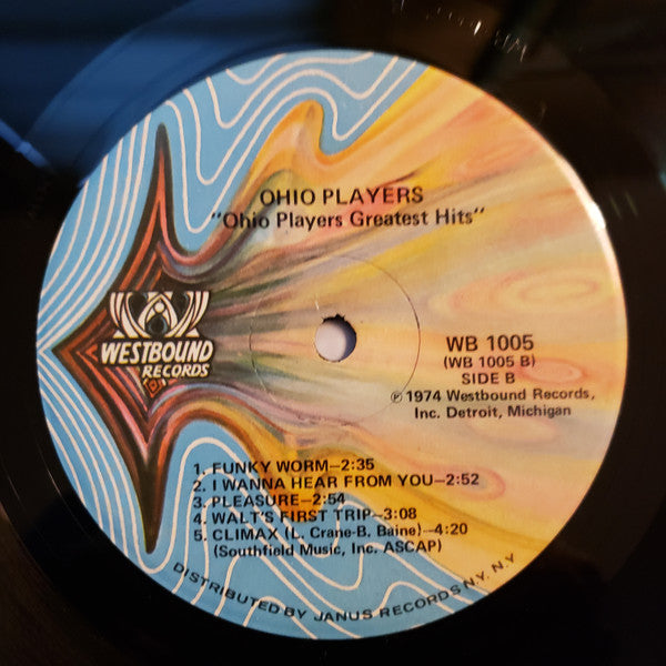 Ohio Players : Ohio Players Greatest Hits (LP, Comp)