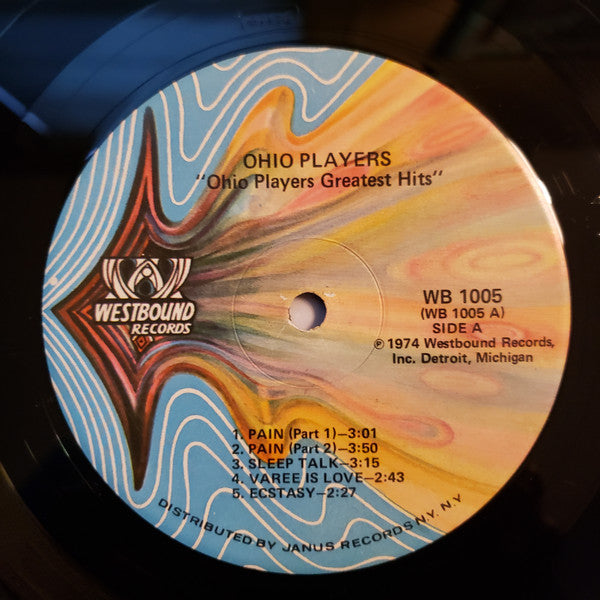 Ohio Players : Ohio Players Greatest Hits (LP, Comp)