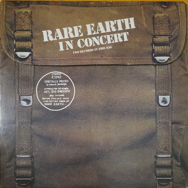 Rare Earth : Rare Earth In Concert (2xLP, Album, Ind)