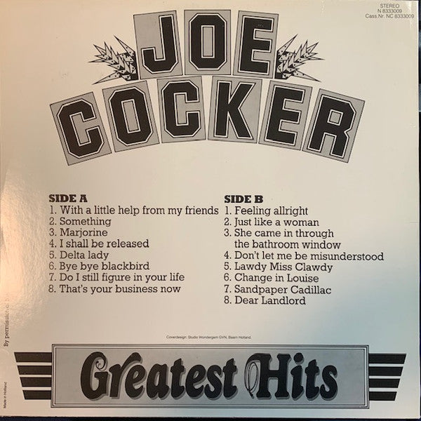 Joe Cocker : 16 Greatest Hits (LP, Comp)