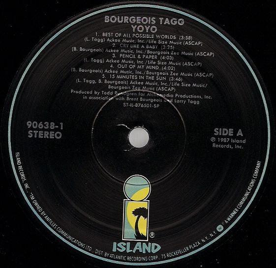 Bourgeois Tagg : Yoyo (LP, Album)