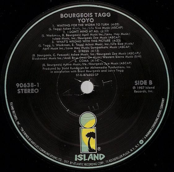 Bourgeois Tagg : Yoyo (LP, Album)