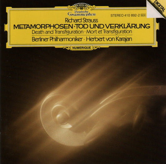 Richard Strauss • Herbert Von Karajan • Berliner Philharmoniker : Metamorphosen • Tod Und Verklärung (CD, RE, RP)